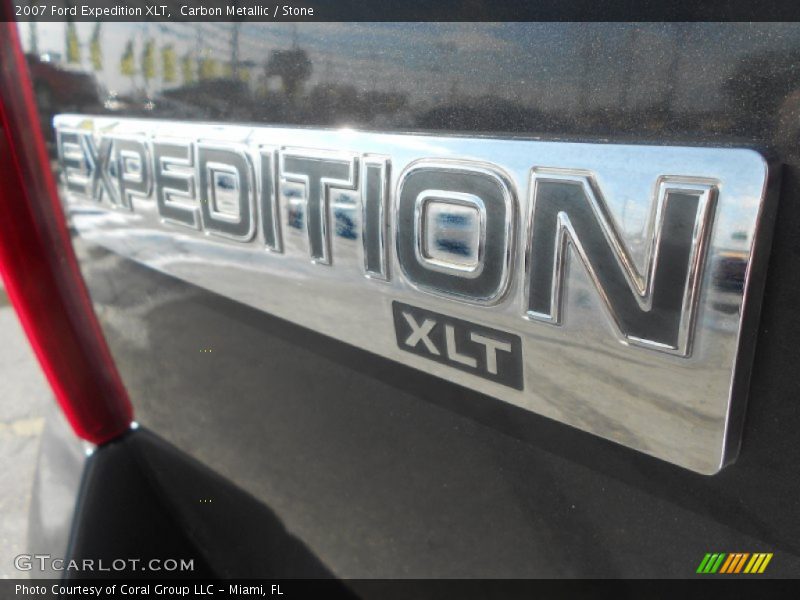 Carbon Metallic / Stone 2007 Ford Expedition XLT