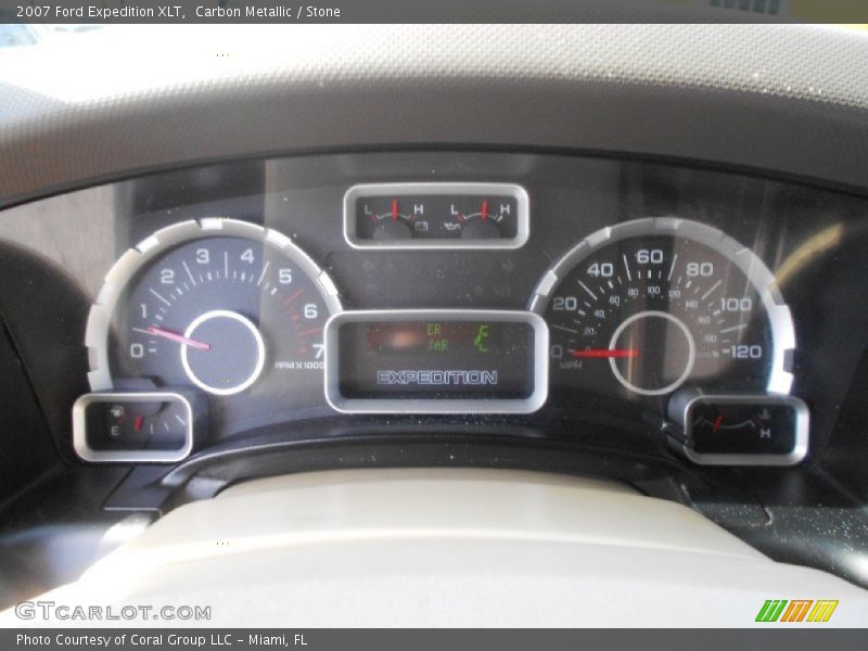 Carbon Metallic / Stone 2007 Ford Expedition XLT