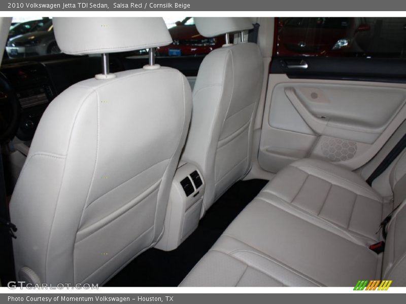 Salsa Red / Cornsilk Beige 2010 Volkswagen Jetta TDI Sedan