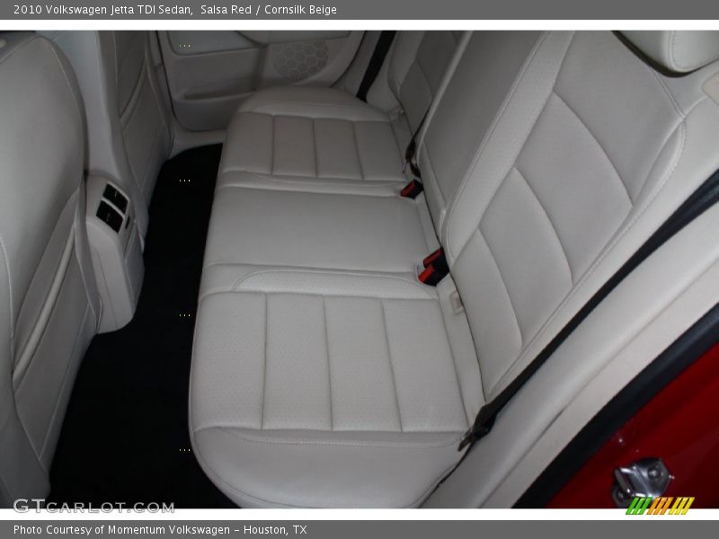 Salsa Red / Cornsilk Beige 2010 Volkswagen Jetta TDI Sedan