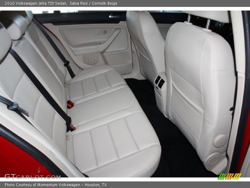 Salsa Red / Cornsilk Beige 2010 Volkswagen Jetta TDI Sedan