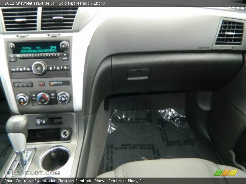 Gold Mist Metallic / Ebony 2012 Chevrolet Traverse LT