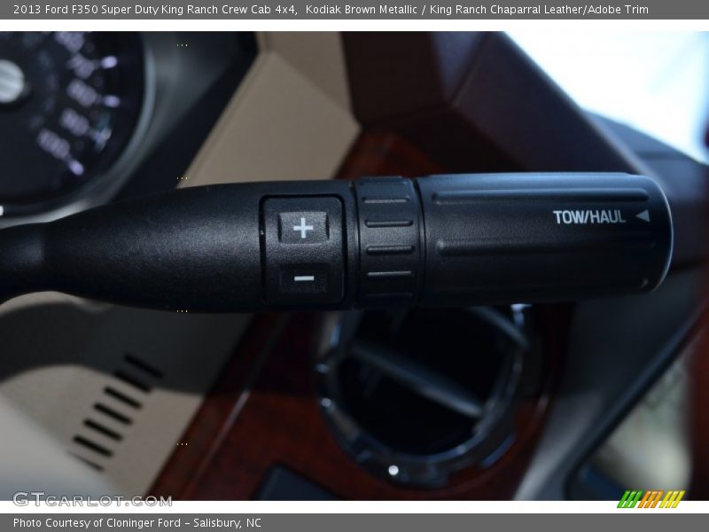 Controls of 2013 F350 Super Duty King Ranch Crew Cab 4x4