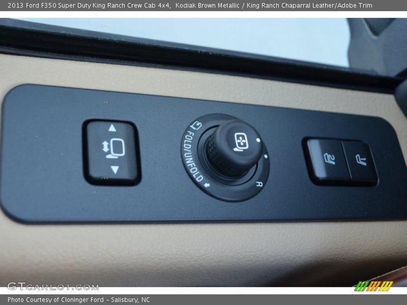 Controls of 2013 F350 Super Duty King Ranch Crew Cab 4x4