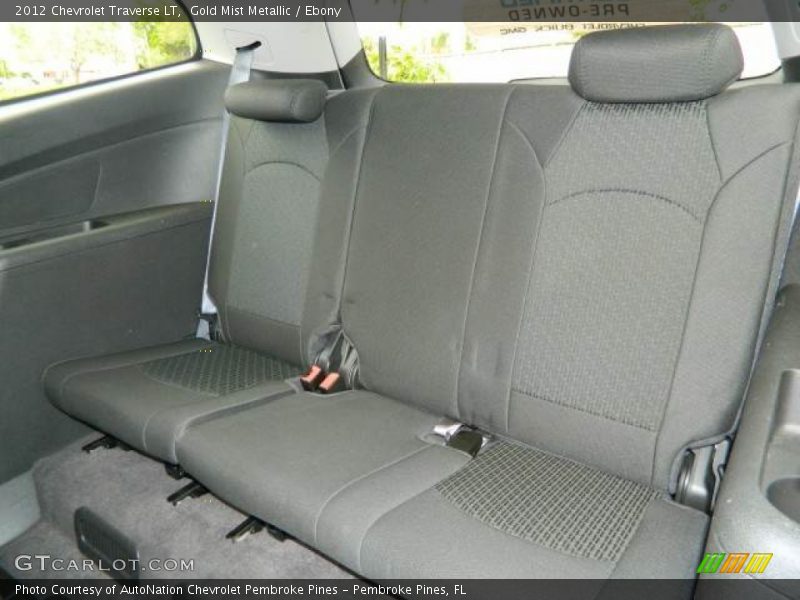 Gold Mist Metallic / Ebony 2012 Chevrolet Traverse LT