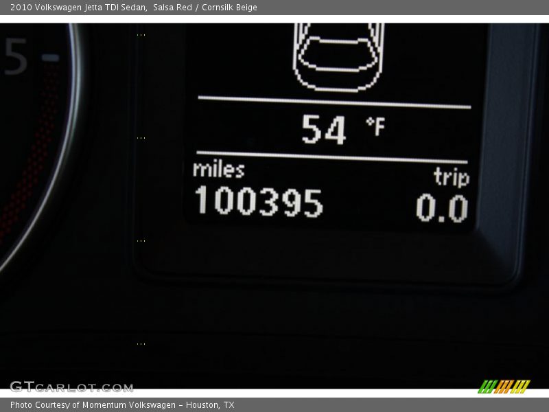 Salsa Red / Cornsilk Beige 2010 Volkswagen Jetta TDI Sedan