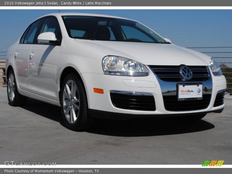 Candy White / Latte Macchiato 2010 Volkswagen Jetta S Sedan