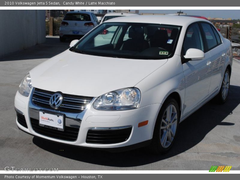 Candy White / Latte Macchiato 2010 Volkswagen Jetta S Sedan