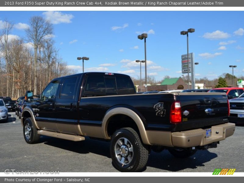 Kodiak Brown Metallic / King Ranch Chaparral Leather/Adobe Trim 2013 Ford F350 Super Duty King Ranch Crew Cab 4x4