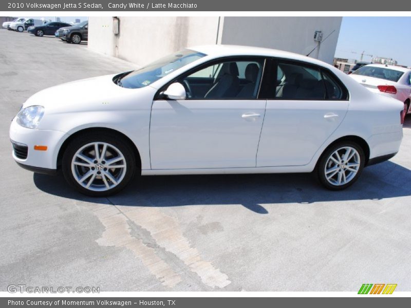 Candy White / Latte Macchiato 2010 Volkswagen Jetta S Sedan