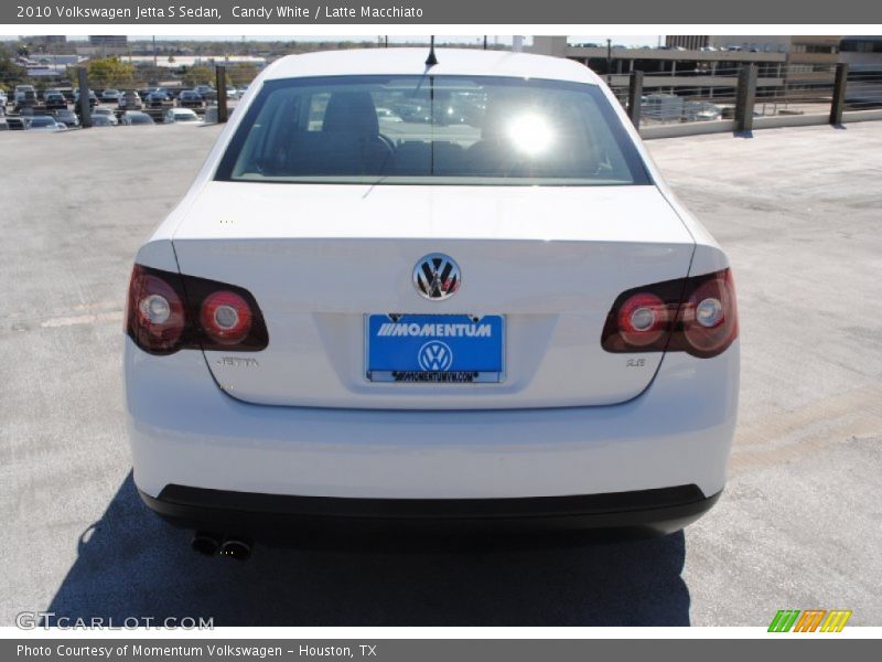 Candy White / Latte Macchiato 2010 Volkswagen Jetta S Sedan