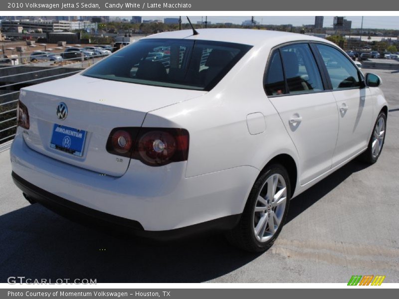 Candy White / Latte Macchiato 2010 Volkswagen Jetta S Sedan