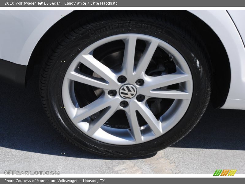Candy White / Latte Macchiato 2010 Volkswagen Jetta S Sedan