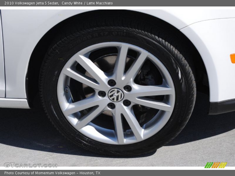 Candy White / Latte Macchiato 2010 Volkswagen Jetta S Sedan