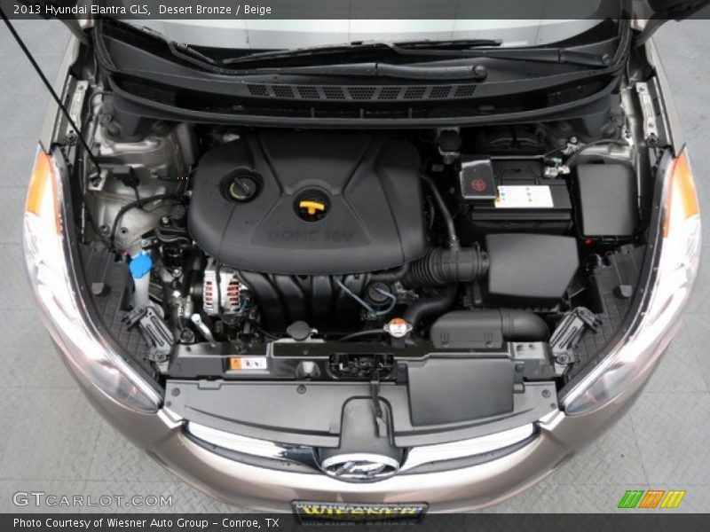 Desert Bronze / Beige 2013 Hyundai Elantra GLS
