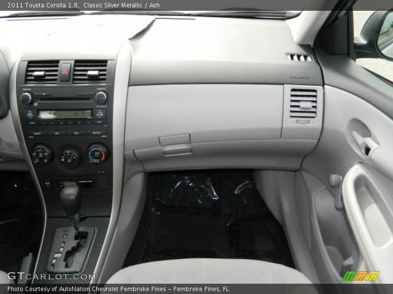 Classic Silver Metallic / Ash 2011 Toyota Corolla 1.8