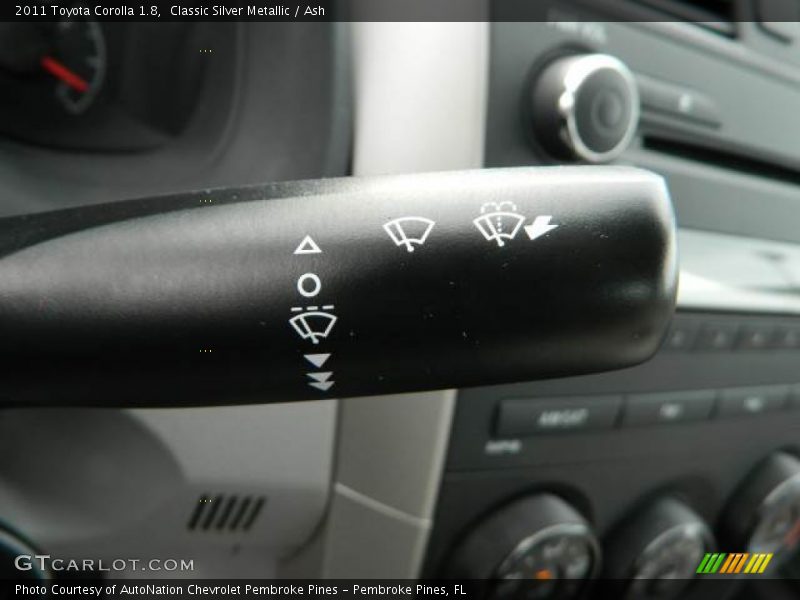 Classic Silver Metallic / Ash 2011 Toyota Corolla 1.8