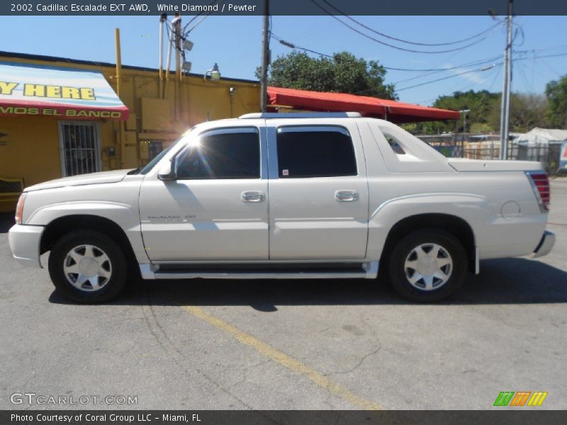 White Diamond / Pewter 2002 Cadillac Escalade EXT AWD
