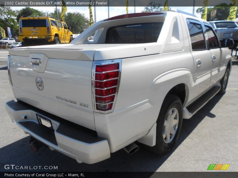 White Diamond / Pewter 2002 Cadillac Escalade EXT AWD