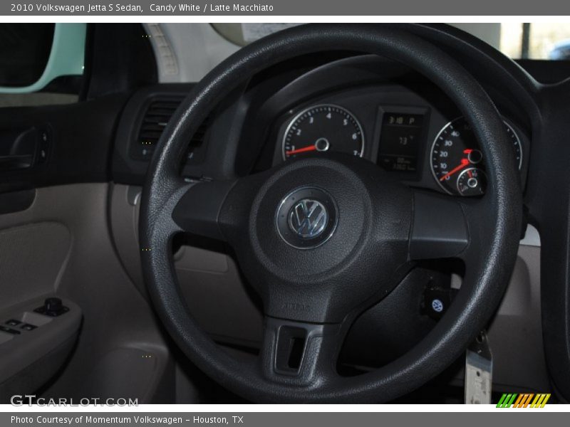 Candy White / Latte Macchiato 2010 Volkswagen Jetta S Sedan