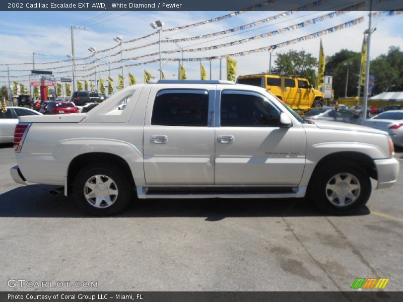 White Diamond / Pewter 2002 Cadillac Escalade EXT AWD