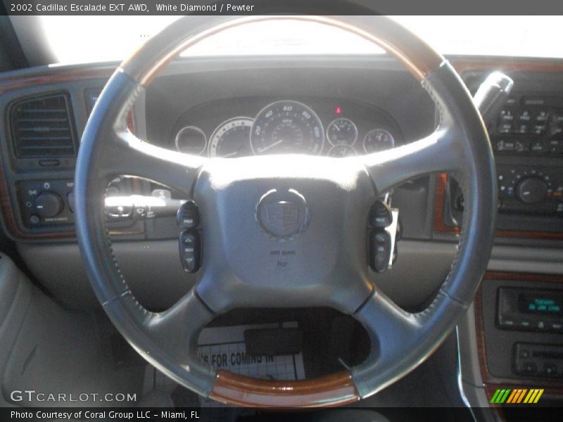 White Diamond / Pewter 2002 Cadillac Escalade EXT AWD