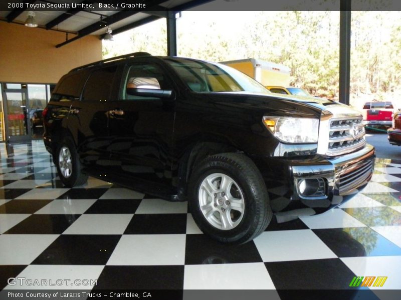 Black / Graphite 2008 Toyota Sequoia Limited