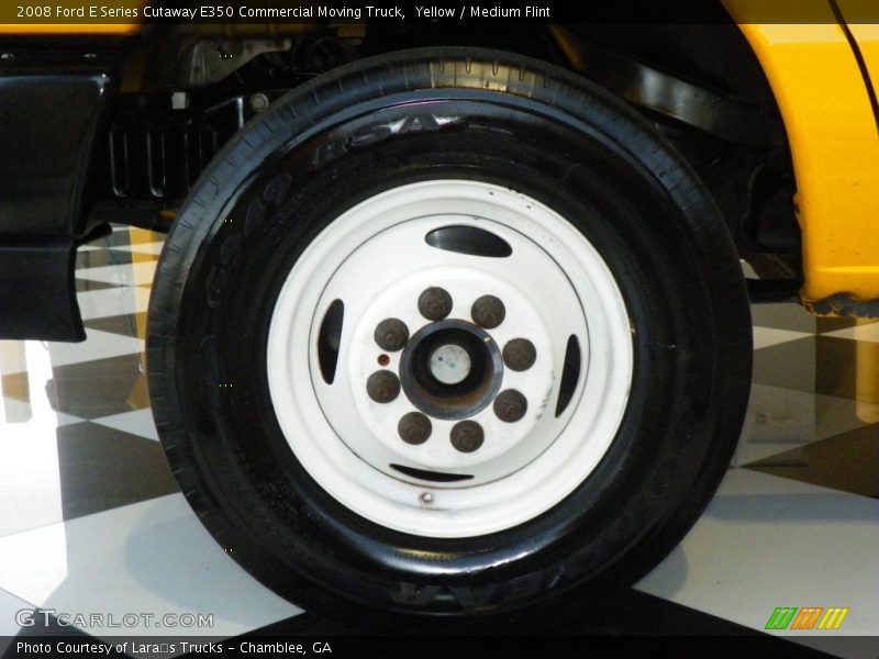 Yellow / Medium Flint 2008 Ford E Series Cutaway E350 Commercial Moving Truck