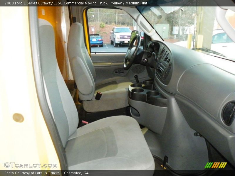 Yellow / Medium Flint 2008 Ford E Series Cutaway E350 Commercial Moving Truck