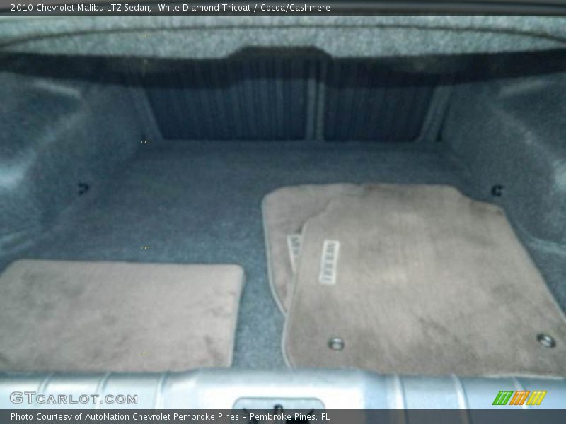 White Diamond Tricoat / Cocoa/Cashmere 2010 Chevrolet Malibu LTZ Sedan