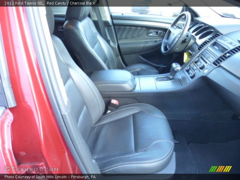 Red Candy / Charcoal Black 2011 Ford Taurus SEL