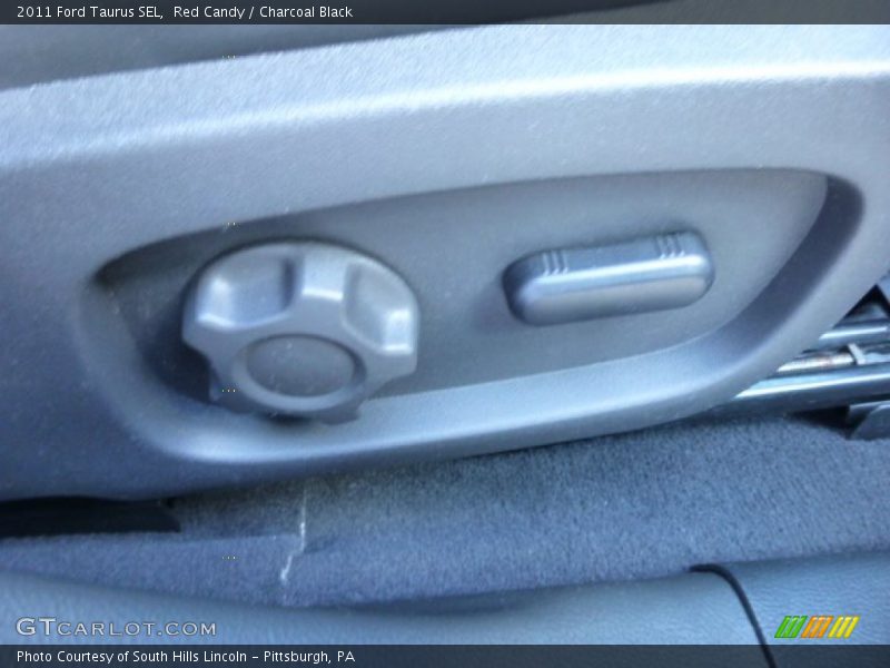 Red Candy / Charcoal Black 2011 Ford Taurus SEL