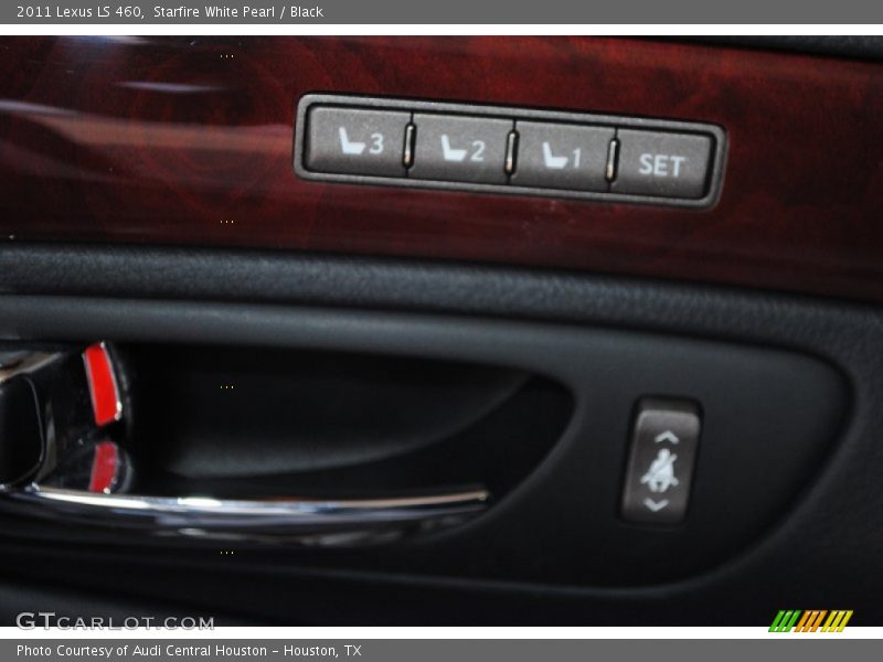 Starfire White Pearl / Black 2011 Lexus LS 460