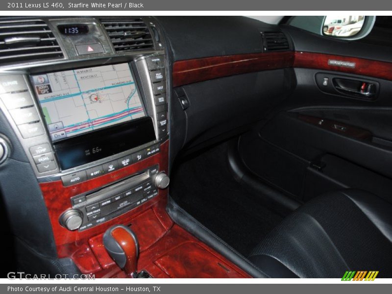 Starfire White Pearl / Black 2011 Lexus LS 460