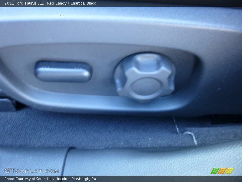 Red Candy / Charcoal Black 2011 Ford Taurus SEL