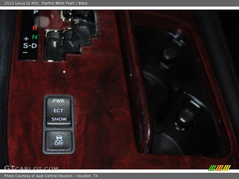 Starfire White Pearl / Black 2011 Lexus LS 460