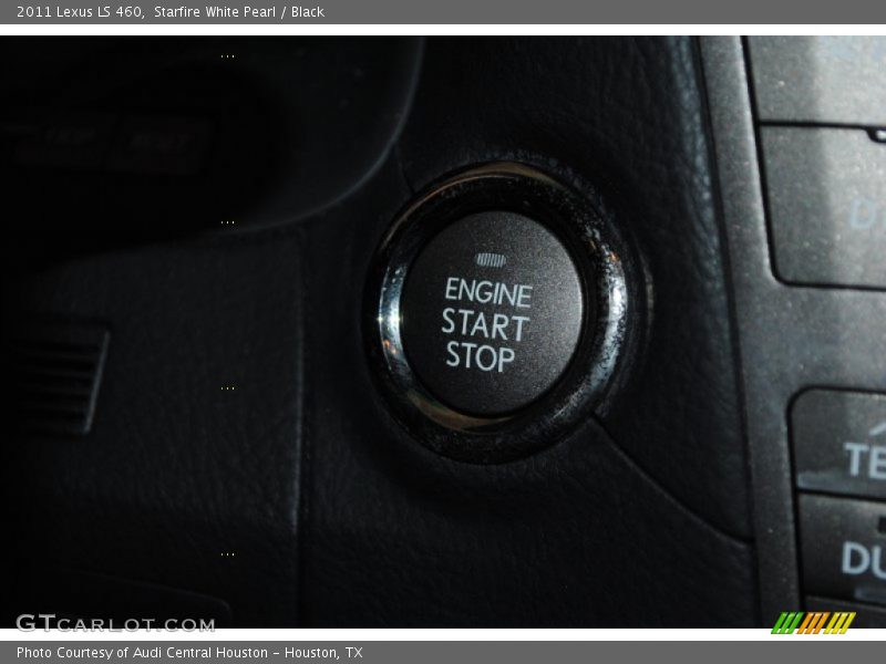 Starfire White Pearl / Black 2011 Lexus LS 460