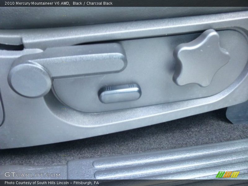 Black / Charcoal Black 2010 Mercury Mountaineer V6 AWD