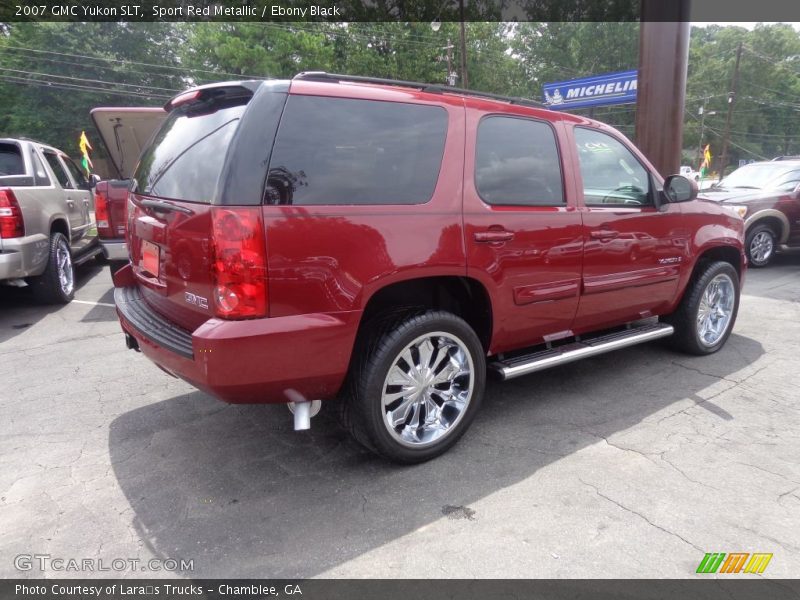Sport Red Metallic / Ebony Black 2007 GMC Yukon SLT