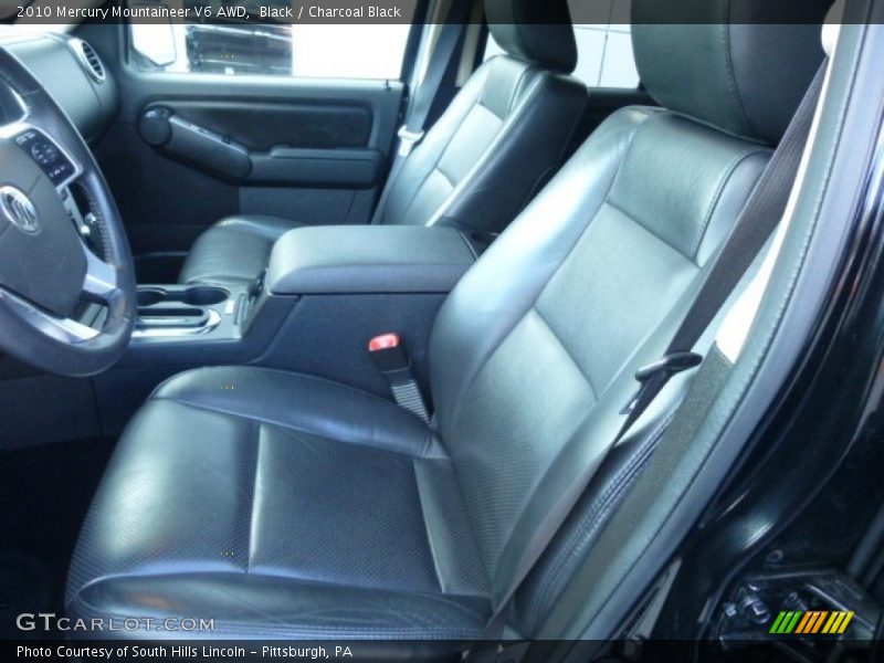 Black / Charcoal Black 2010 Mercury Mountaineer V6 AWD