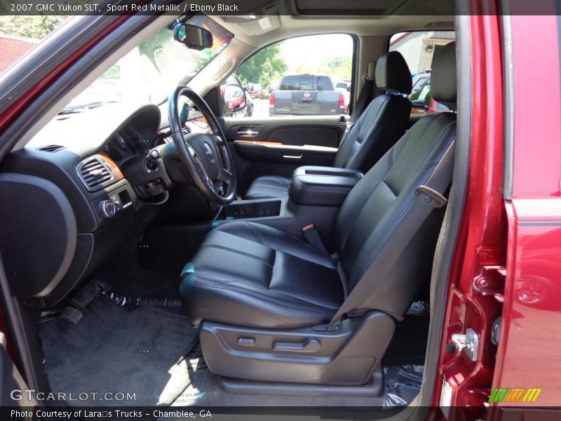 2007 Yukon SLT Ebony Black Interior