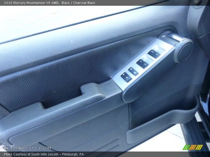 Black / Charcoal Black 2010 Mercury Mountaineer V6 AWD