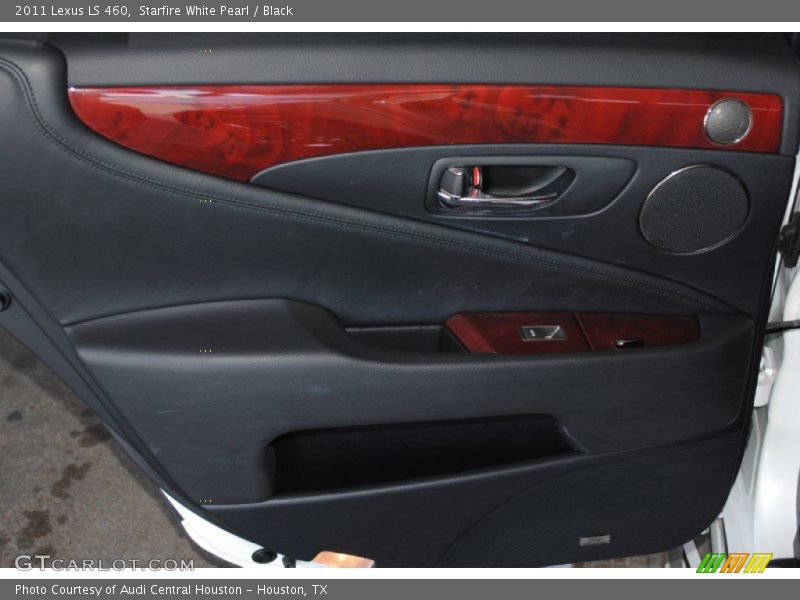 Starfire White Pearl / Black 2011 Lexus LS 460