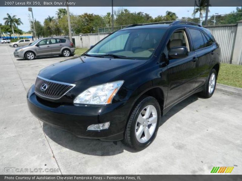 Black Onyx / Ivory 2007 Lexus RX 350