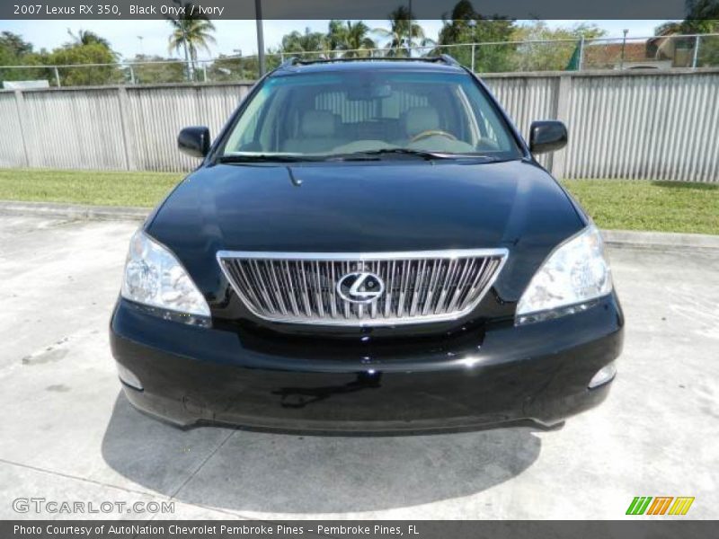 Black Onyx / Ivory 2007 Lexus RX 350
