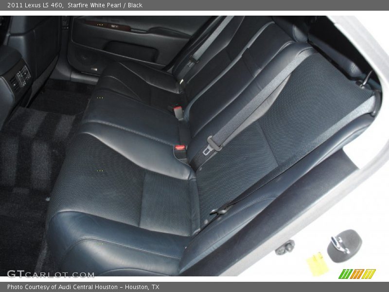 Starfire White Pearl / Black 2011 Lexus LS 460
