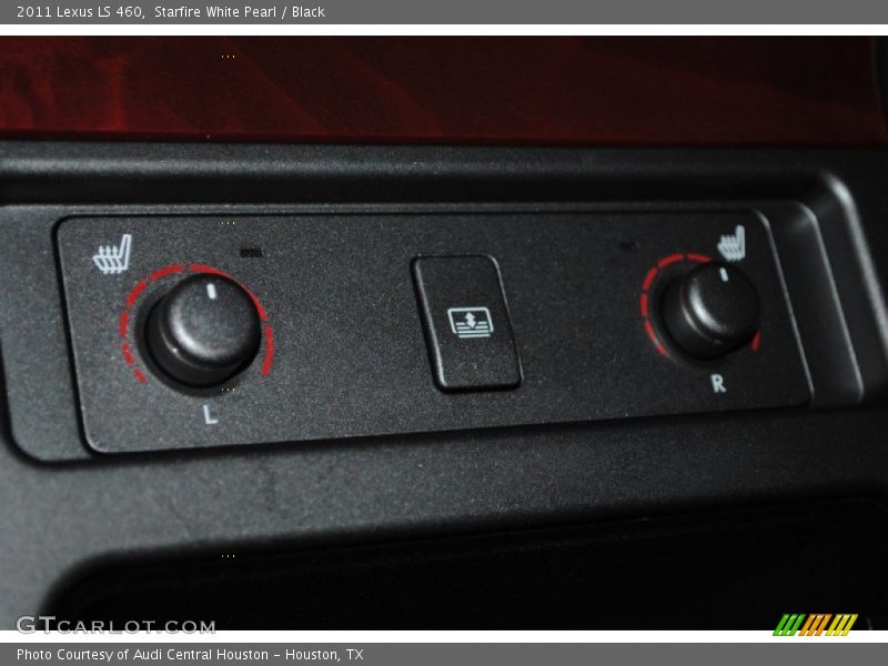 Starfire White Pearl / Black 2011 Lexus LS 460