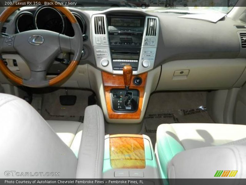 Black Onyx / Ivory 2007 Lexus RX 350