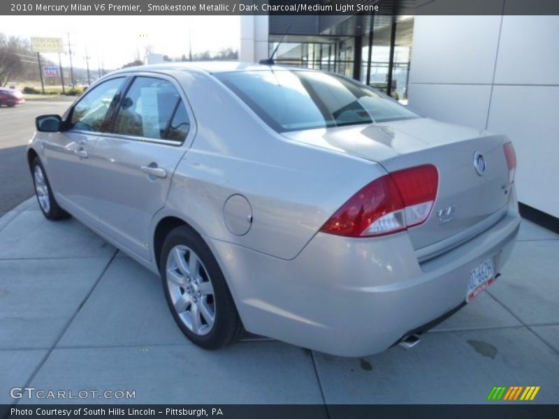 Smokestone Metallic / Dark Charcoal/Medium Light Stone 2010 Mercury Milan V6 Premier