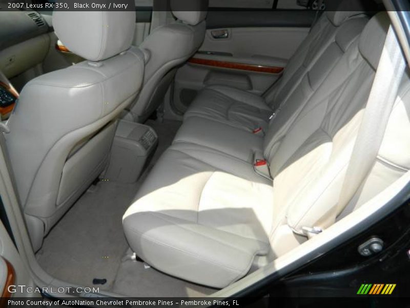 Black Onyx / Ivory 2007 Lexus RX 350